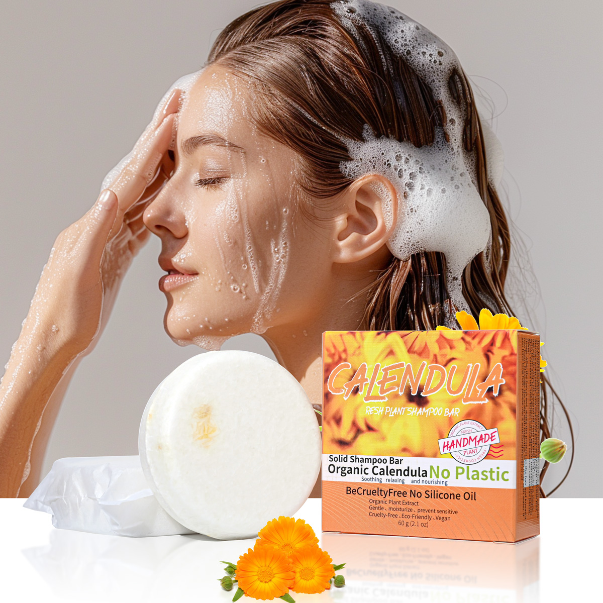 Essential Oil Soap - Calendula Flower and Plant Essential Oil