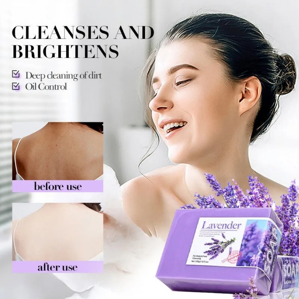 Essential Oil Soap - Natural Organic Lavender Essential Oil Soap