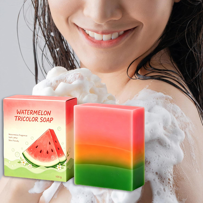 Watermelon Three Color Soap Wi - Essential Oil Soap ulasan dan harga