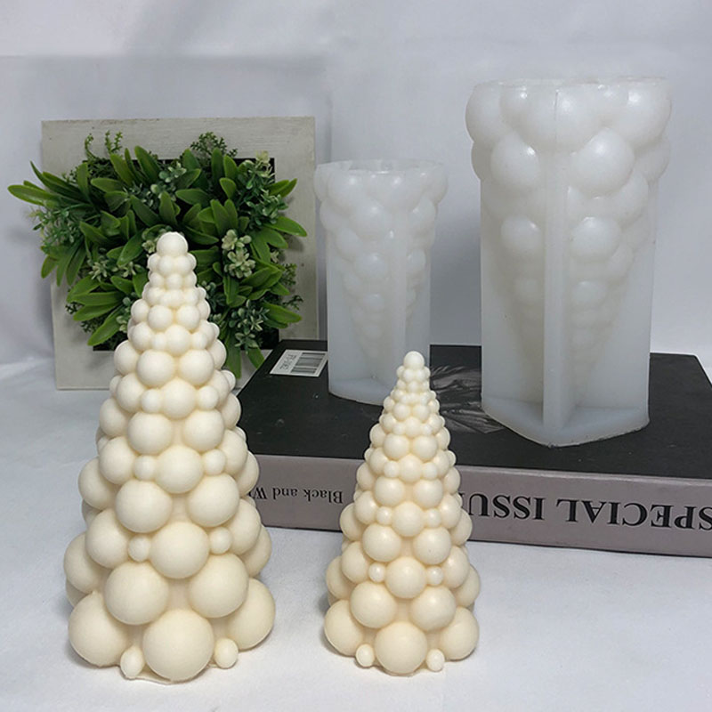 3D Bubble Christmas Tree Silic - Soap Making Kit For Beginners ulasan dan harga