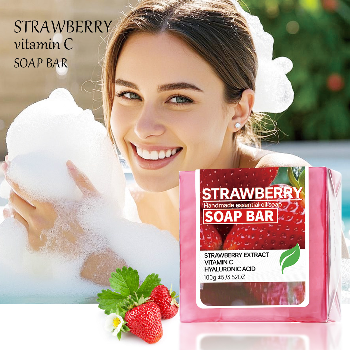 Strawberry Fruit Jam Puree Ess - Essential Oil Soap ulasan dan harga