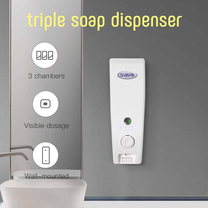 SVAVO Wall Mounted Soap Shampo - Soap Making Liquid ulasan dan harga