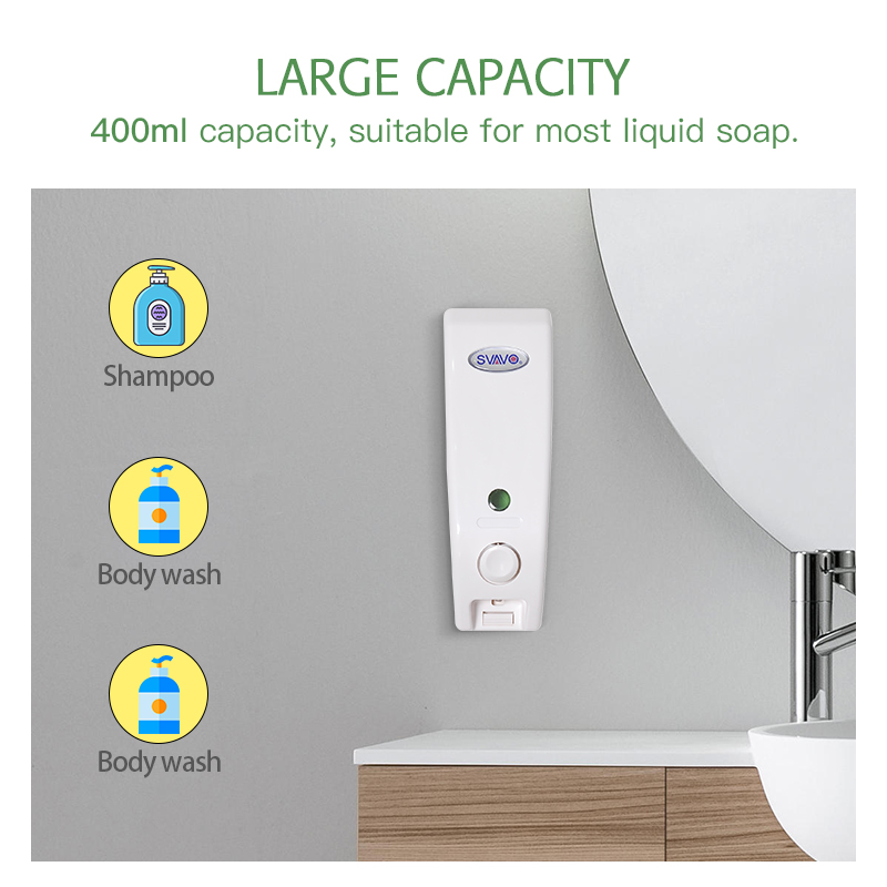 SVAVO Wall Mounted Soap Shampo - Soap Making Liquid ulasan dan harga