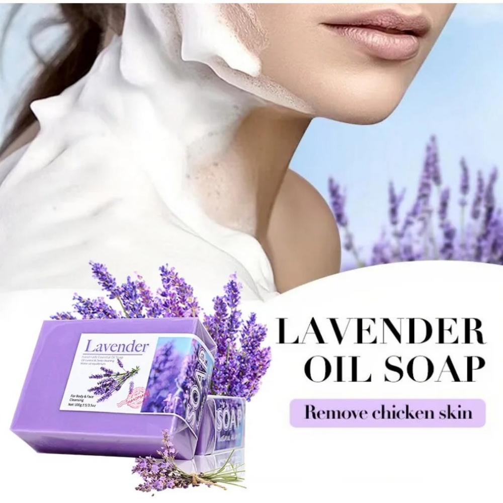 Natural Organic Lavender Essen - Essential Oil Soap ulasan dan harga