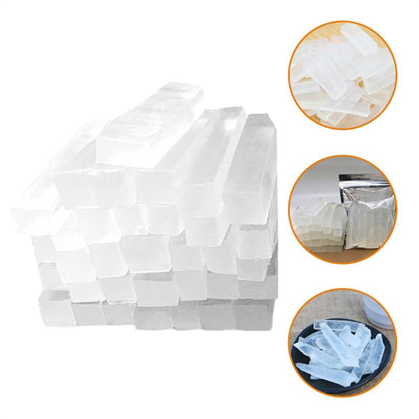 250G Bag Clear Glycerin Hand S - Soap Making Kit For Beginners ulasan dan harga